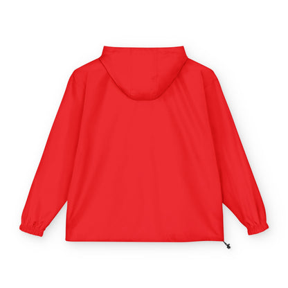 C4MPXRO4D Hexa Shield Camper Badge Anorak Jacket | Black Packable Windbreaker