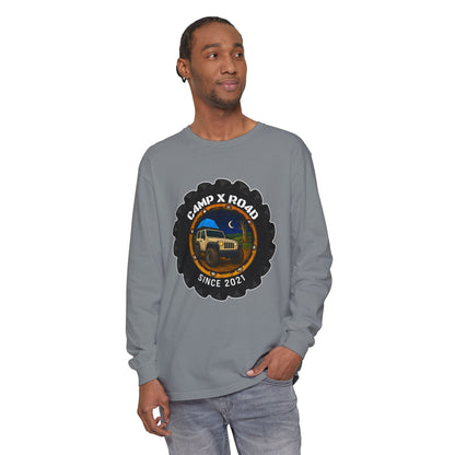 C4MPXRO4D Camper Badge T-Shirt | Long Sleeve