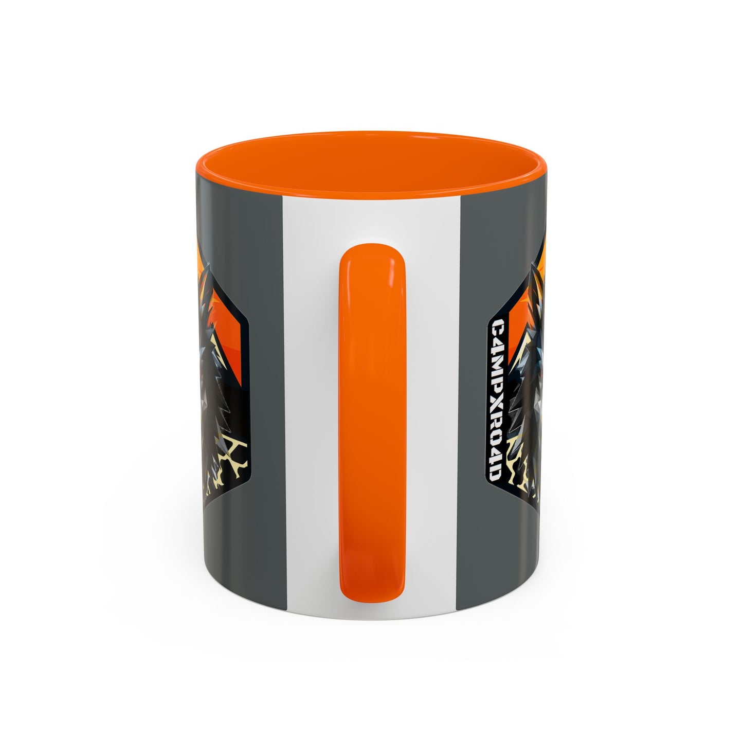 C4MPXRO4D Wolf Shield Camper Badge Mug | Accent Coffee Mug 11oz 15oz