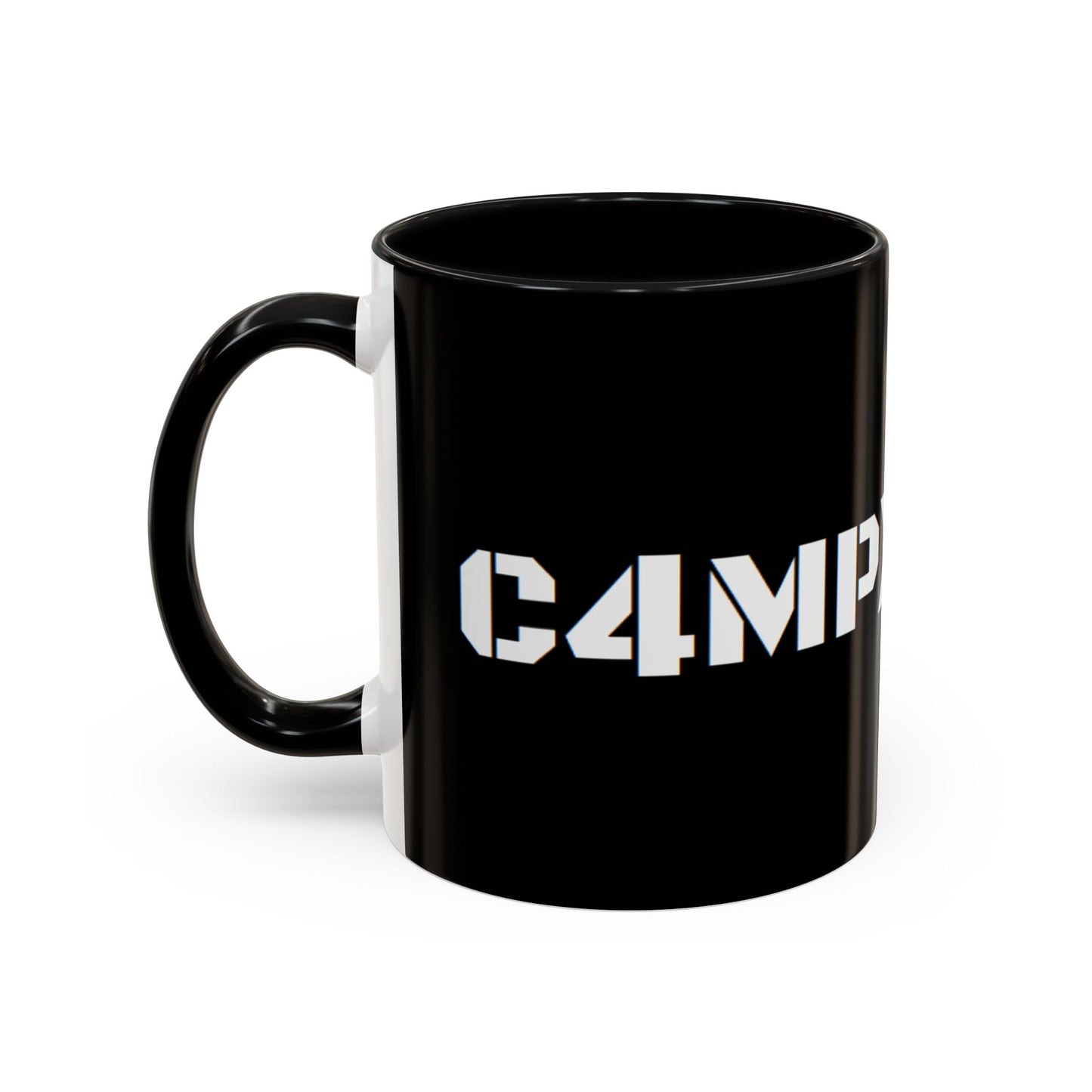 C4MPXR04D Text Logo Mug | Accent Coffee Mug 11oz 15oz
