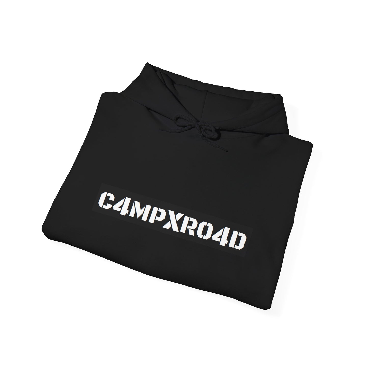 C4MPXR04D code logo Hoodie | Black streetwear graphic sweatshirt