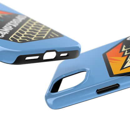 C4MPXRO4D Hexa Shield Camper Badge Phone Case | Tough Phone Case