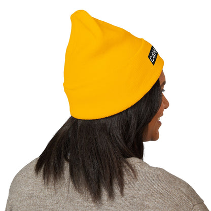 C4MPXR04D Embroidered Beanie | Cuffed Knit Hat