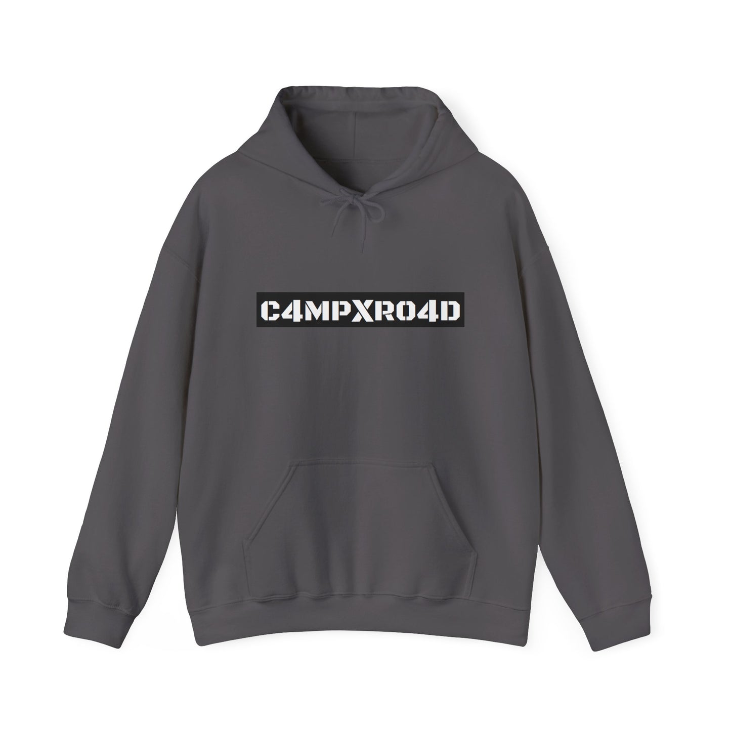 C4MPXR04D code logo Hoodie | Black streetwear graphic sweatshirt