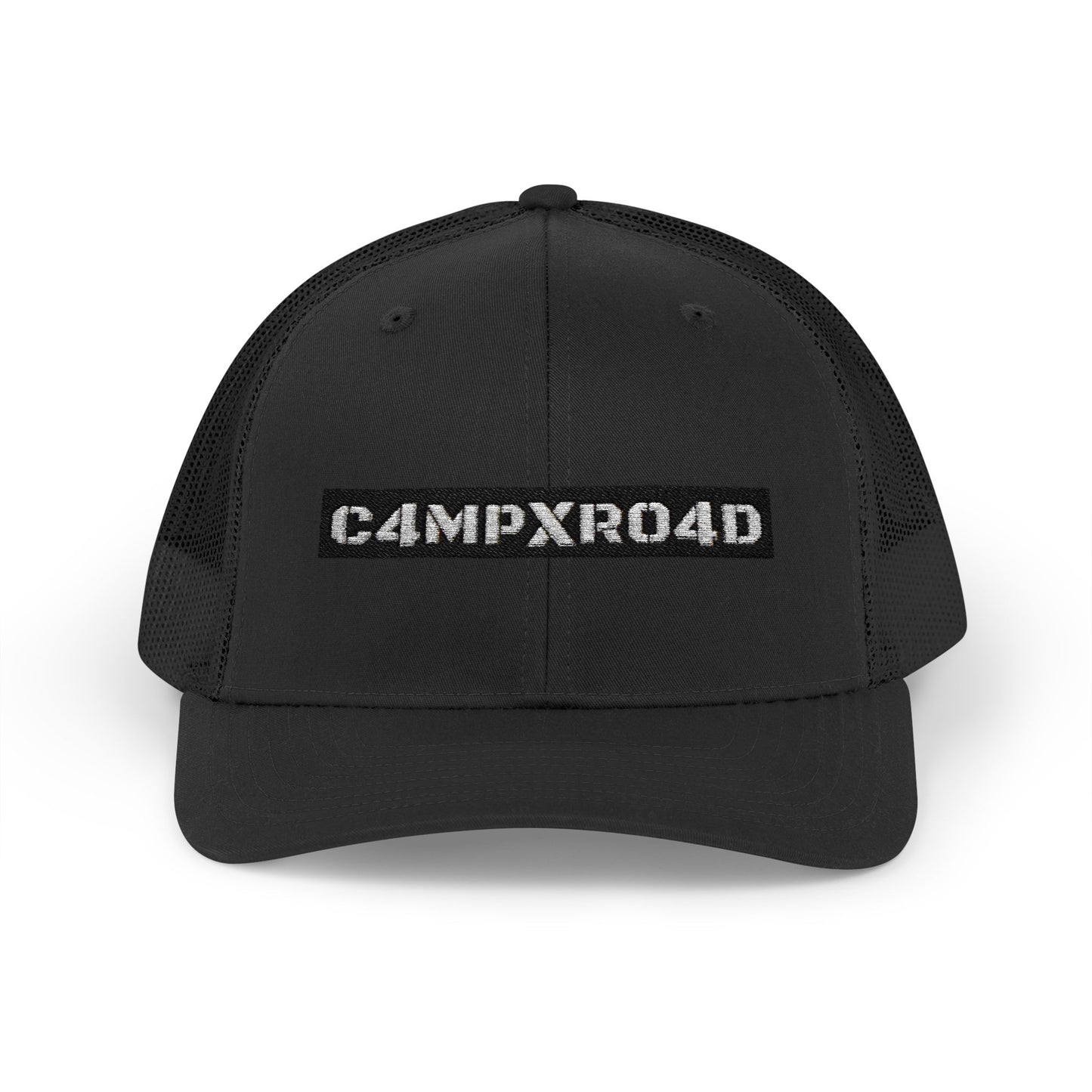 C4MPXRO4D logo Cap | Trucker Snapback Mesh Hat