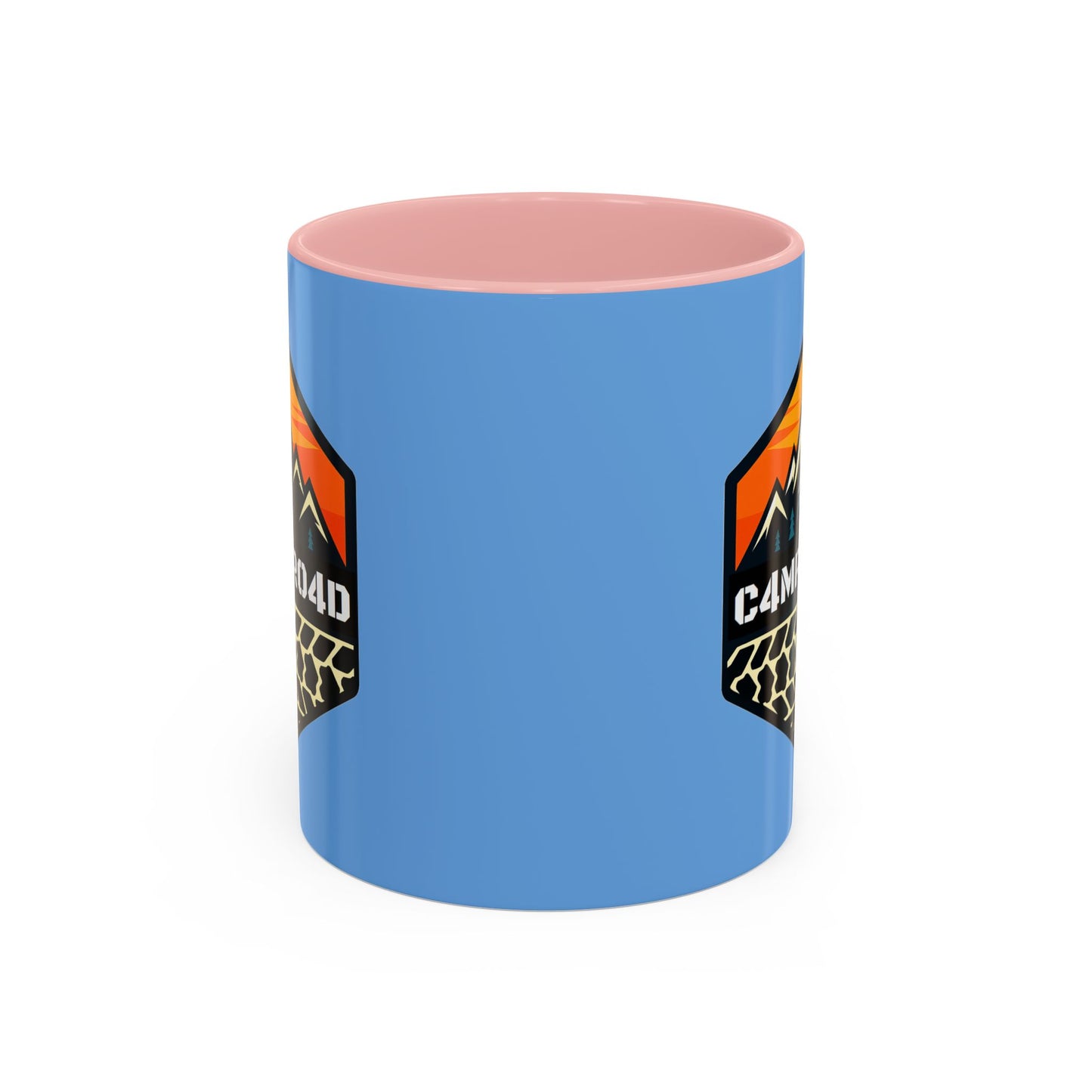 C4MPXRO4D Hexa Shield Camper Badge Mug | Accent Coffee Mug 11oz 15oz