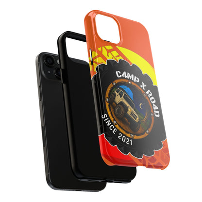 C4MPXRO4D Summer Camper Badge Phone Case | Tough Phone Case