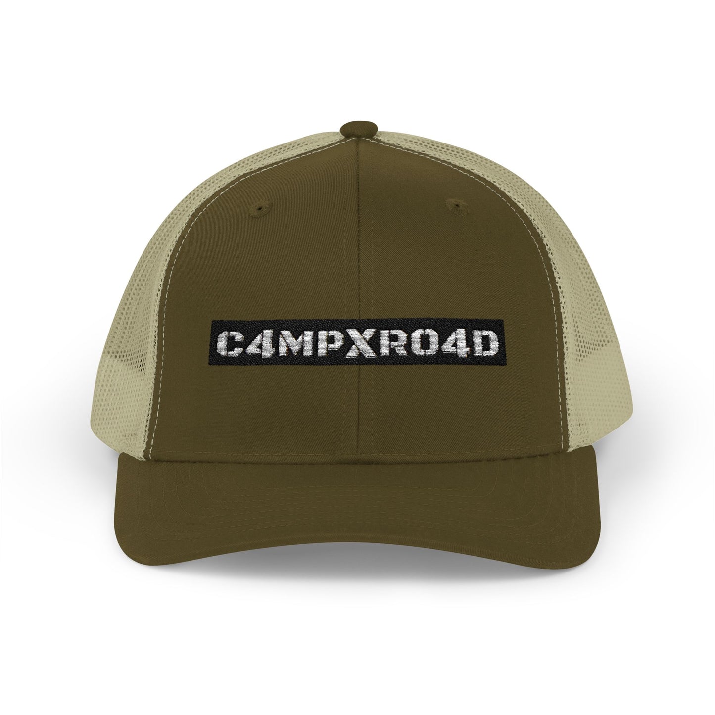 C4MPXRO4D logo Cap | Trucker Snapback Mesh Hat