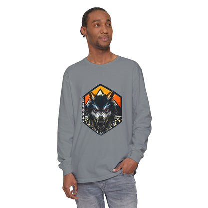 C4MPXRO4D Wolf Shield Camper Badge T-Shirt | Long Sleeve