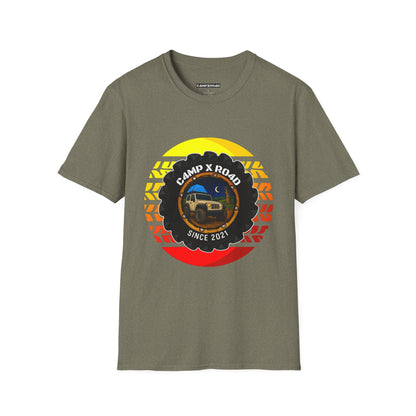 C4MPXRO4D Summer Camper Badge Soft Tee | Graphic T-Shirt