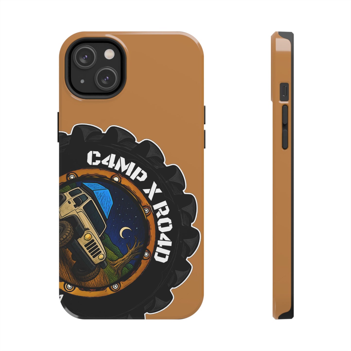 C4MPXRO4D Camper Badge Phone Case | Tough Phone Case
