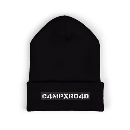 C4MPXR04D Embroidered Beanie | Cuffed Knit Hat