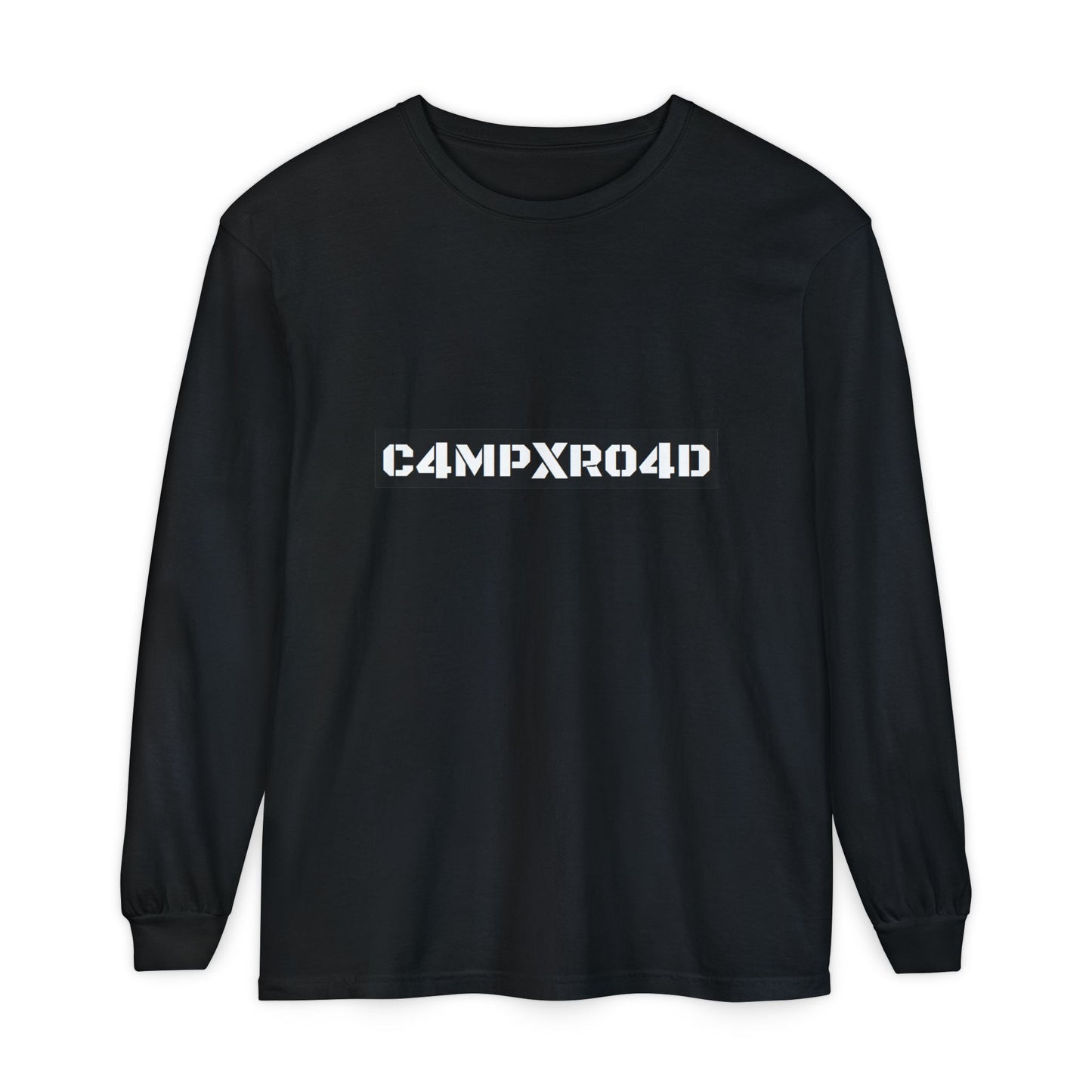 C4MPXR04D Barcode Logo T-Shirt | Long Sleeve