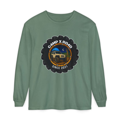 C4MPXRO4D Camper Badge T-Shirt | Long Sleeve