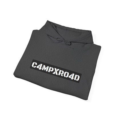 C4MPXR04D code logo Hoodie | Black streetwear graphic sweatshirt