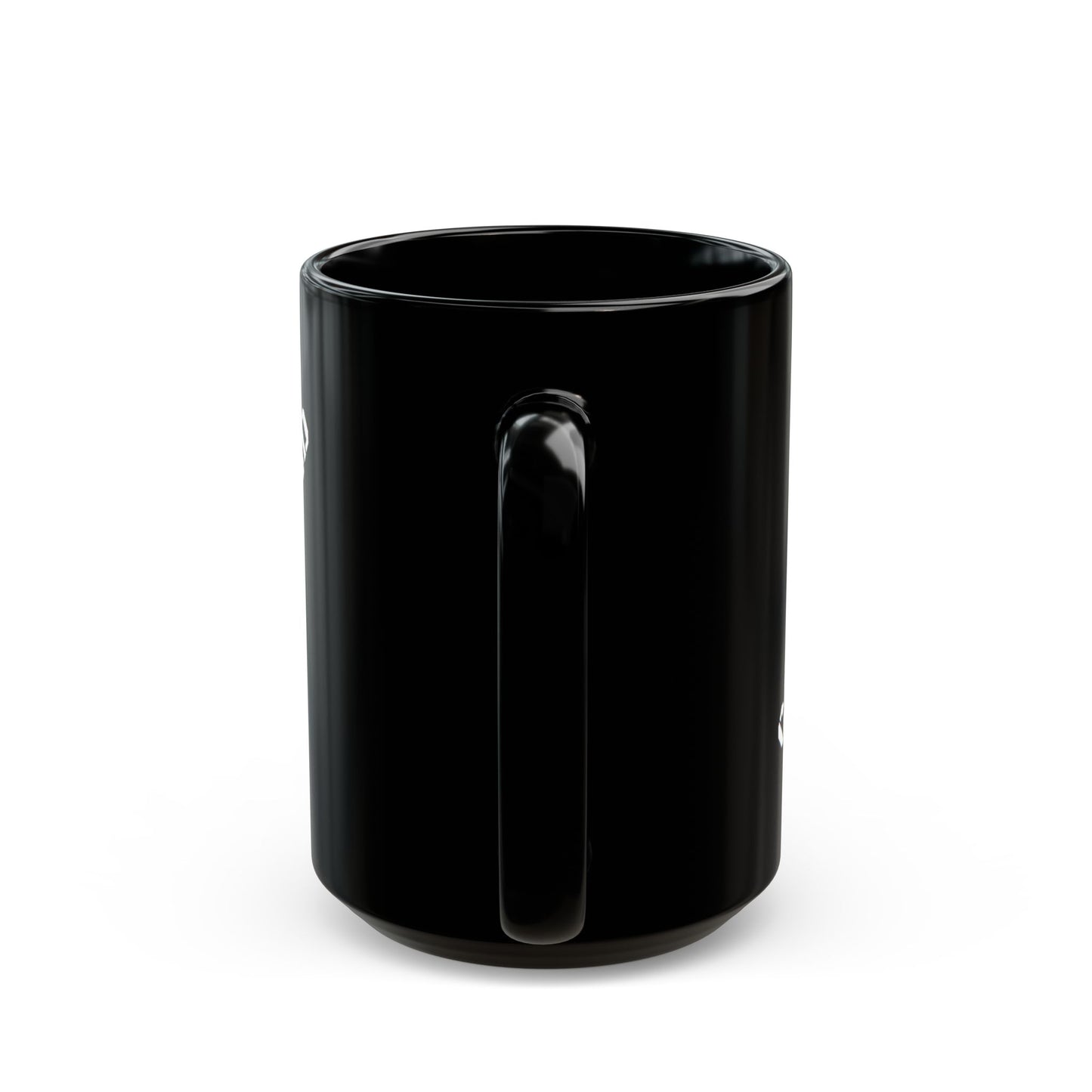 C4MPXR04D Text Design Mug | Black Ceramic Coffee Mug