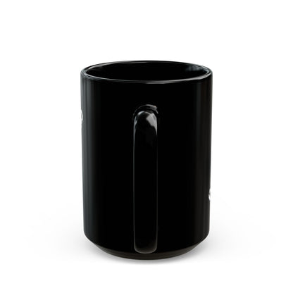 C4MPXR04D Text Design Mug | Black Ceramic Coffee Mug