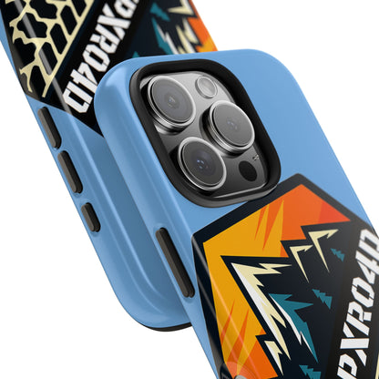 C4MPXRO4D Hexa Shield Camper Badge Phone Case | Tough Phone Case