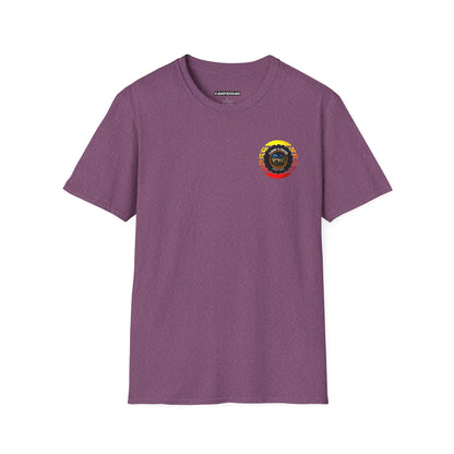 C4MPXRO4D Tiny Summer Camper Badge Soft Tee | Graphic T-Shirt